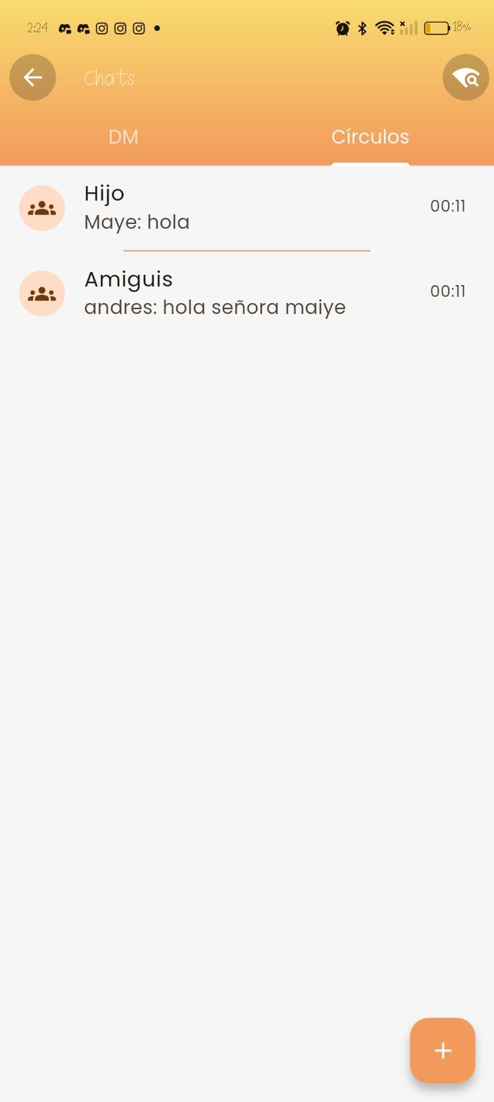 Pantalla de privacidad y seguridad
