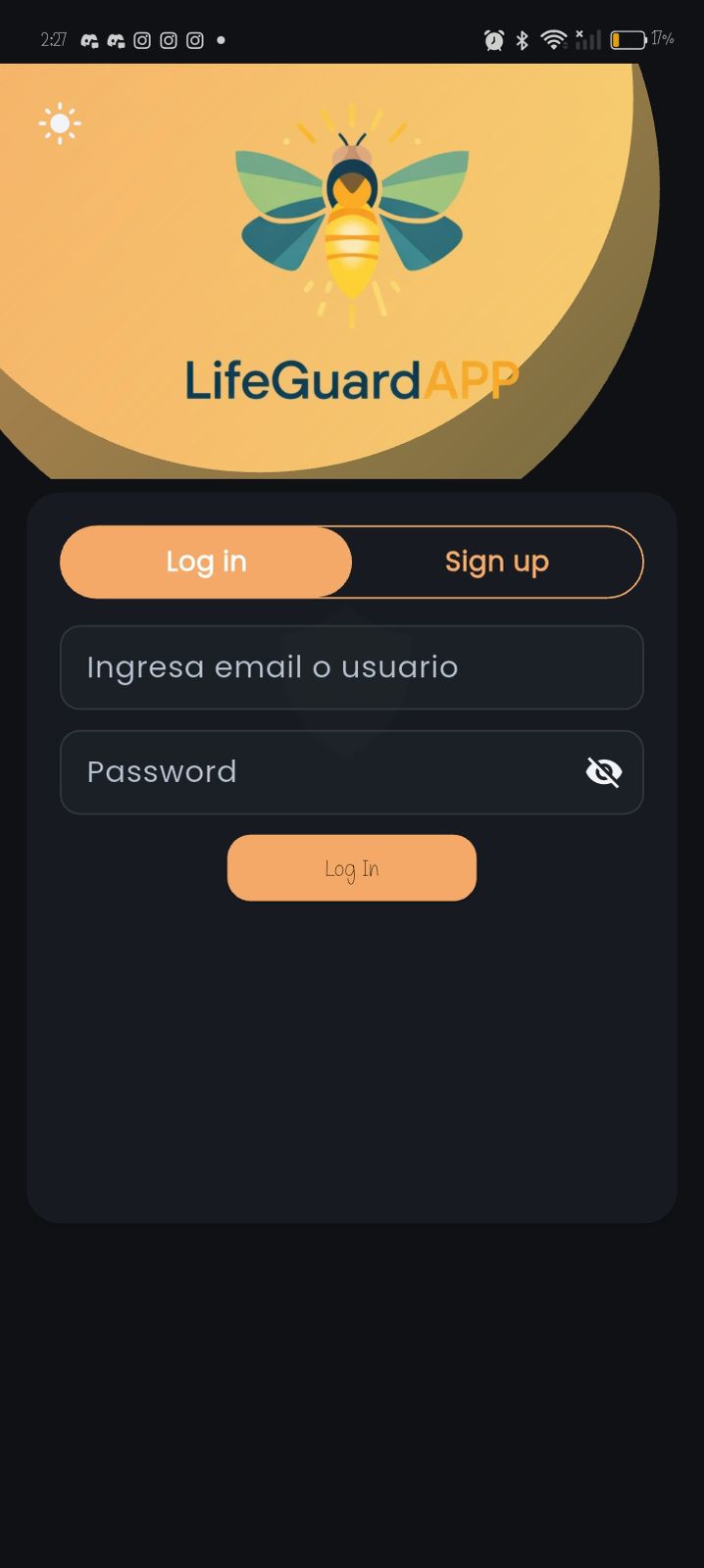 Pantalla de mapa y geolocalización