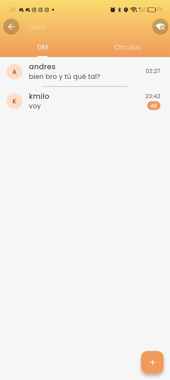 Pantalla de alertas verificadas