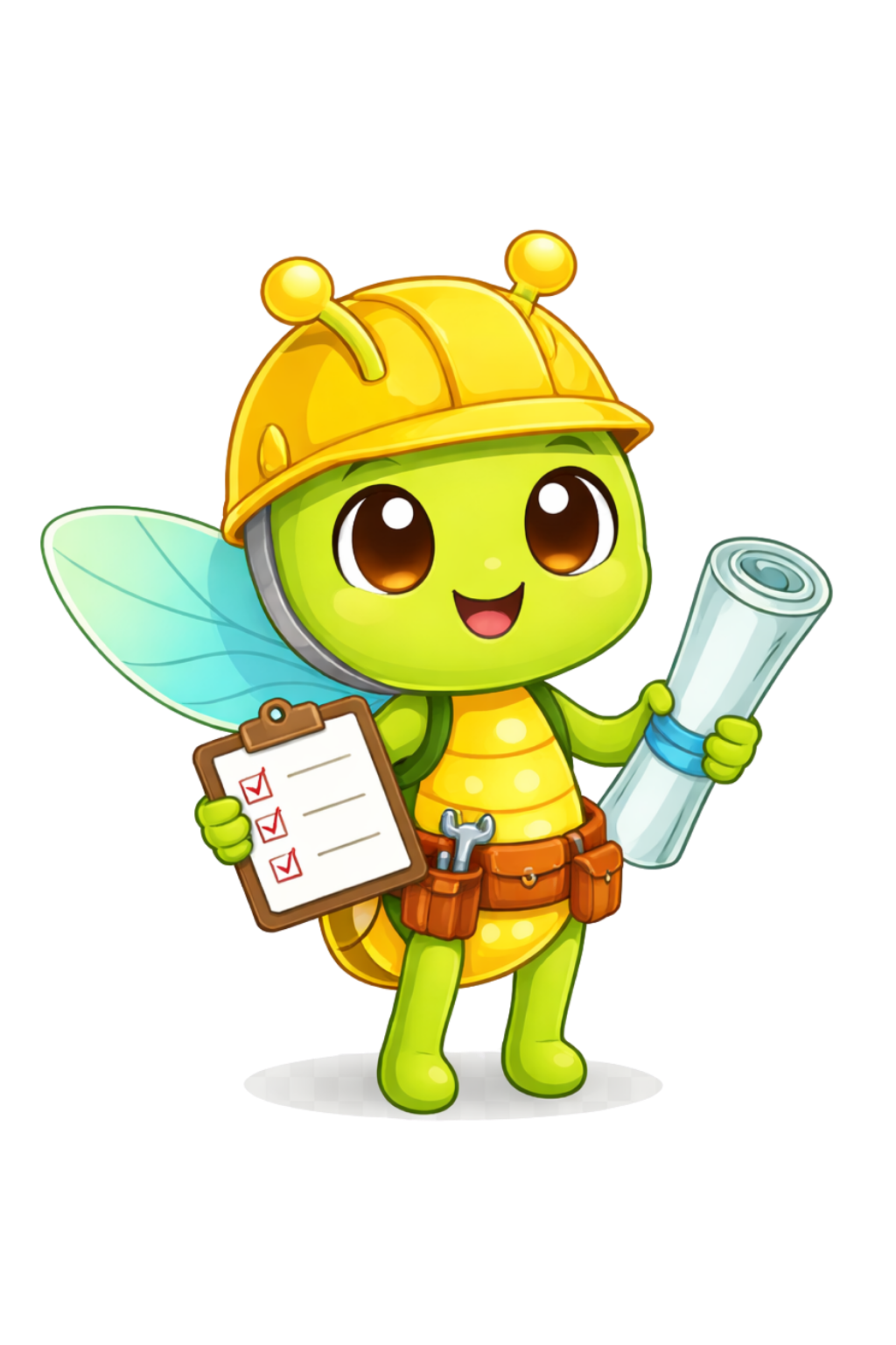 Lucy, la luciérnaga guía de LifeGuardAPP, con un mensaje de valor