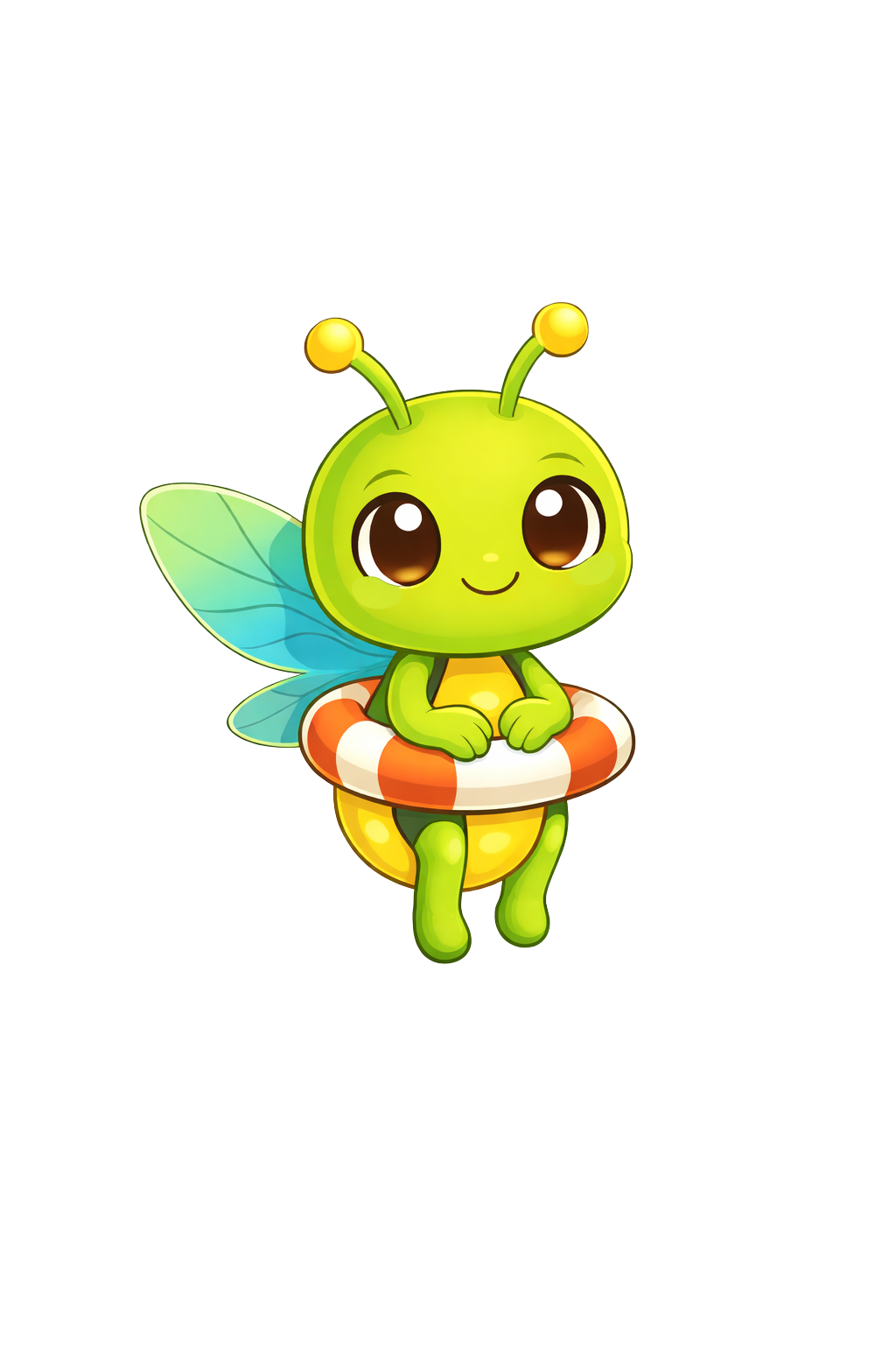 Mascota luciérnaga guía de LifeGuardAPP